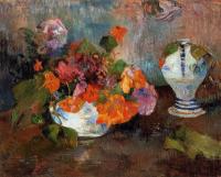 Gauguin, Paul - Vase of Nasturtiums